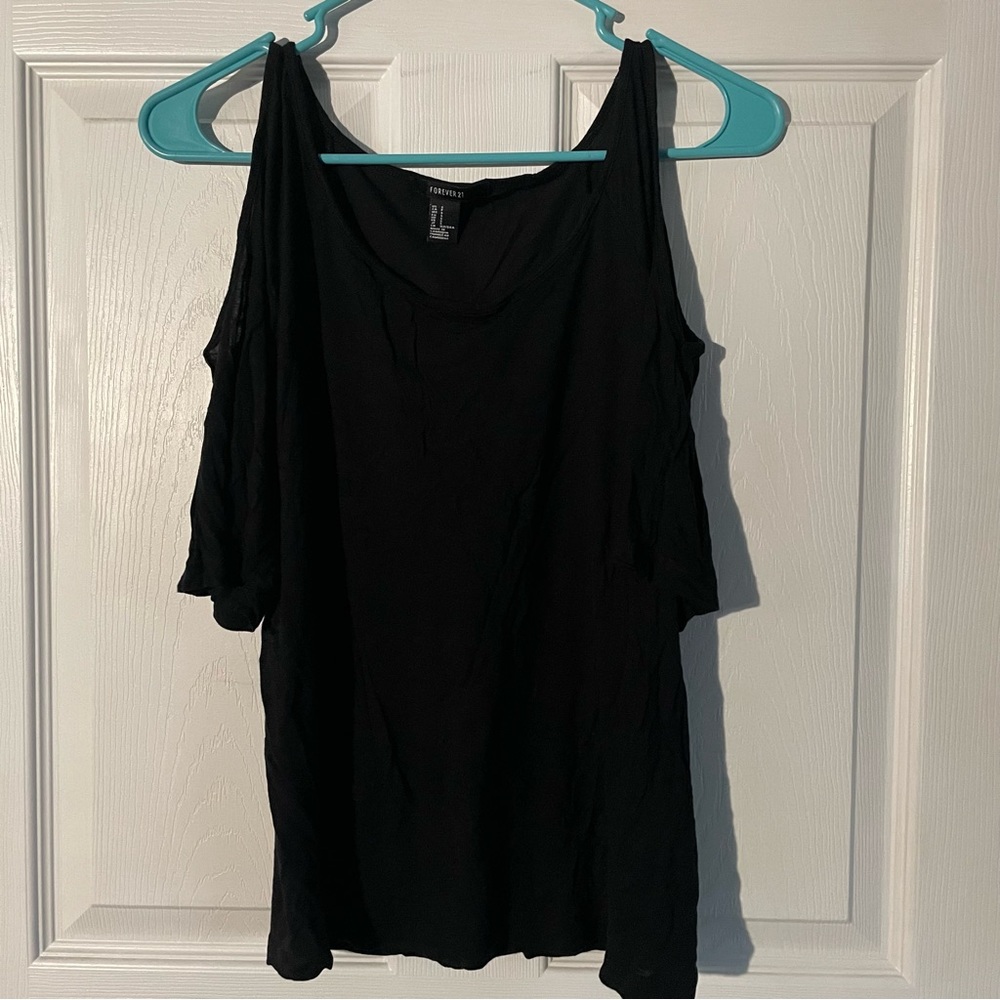 Forever 21 Cold Shoulder Top